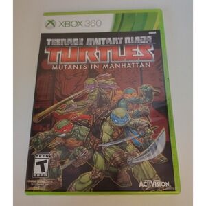 Teenage Mutant Ninja Turtles Mutants in Manhattan Xbox 360 Activision New Sealed